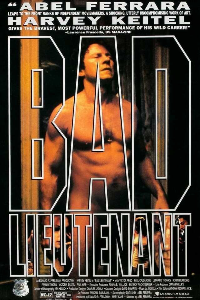 Bad Lieutenant (1992) film Poster