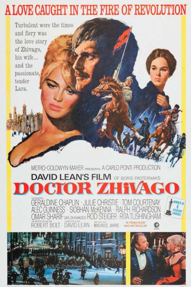 Doctor Zhivago (1965) film Poster