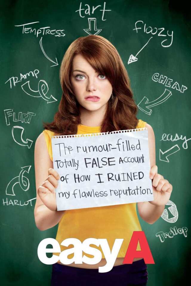 Easy A (2010) film Poster
