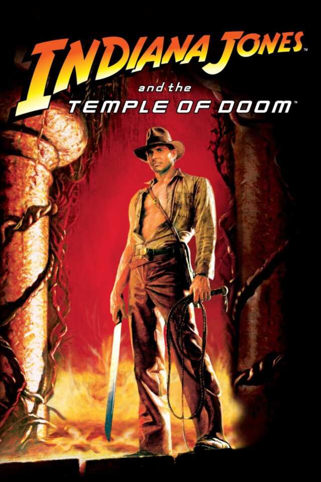 Indiana Jones and the Temple of Doom (1984) film Poster