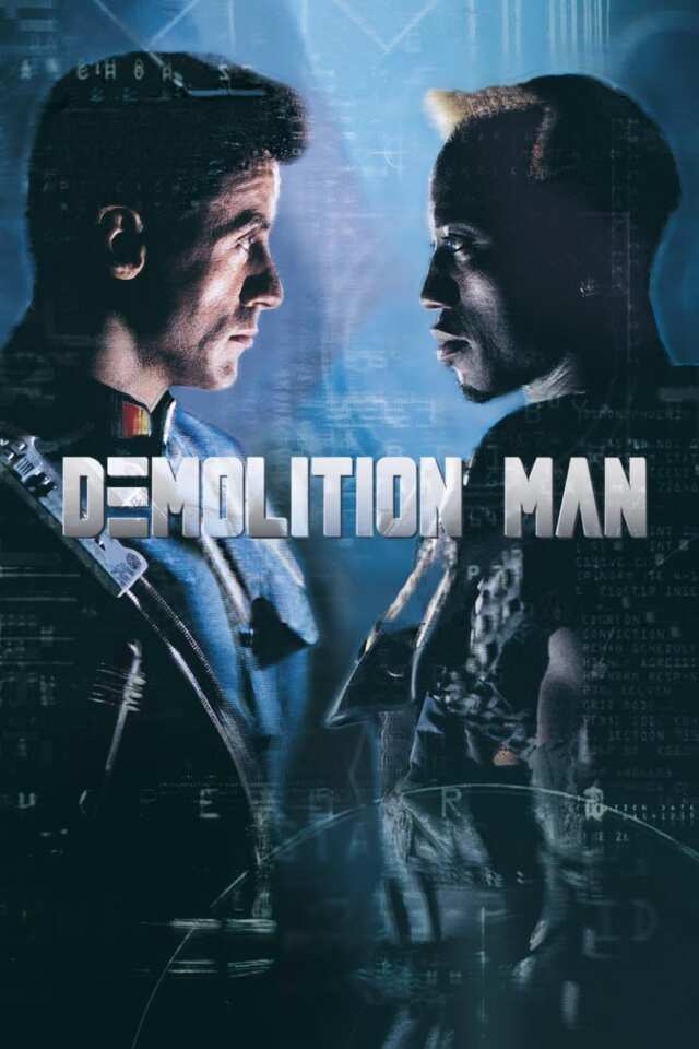 Demolition Man (1993) film Poster