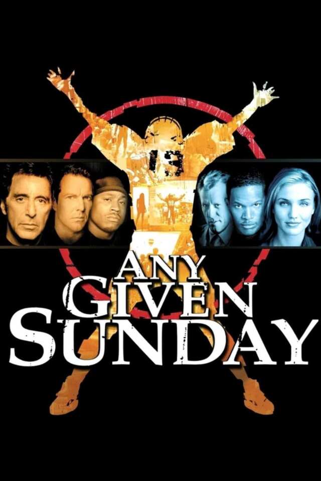 Any Given Sunday (1999) film Poster