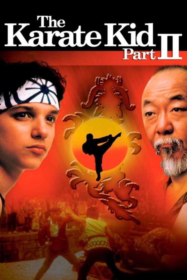 The Karate Kid Part II (1986) film Poster