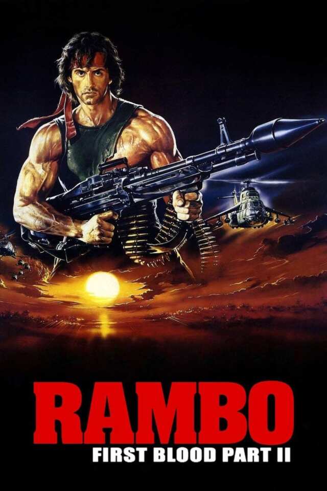 Rambo: First Blood Part II (1985) film Poster