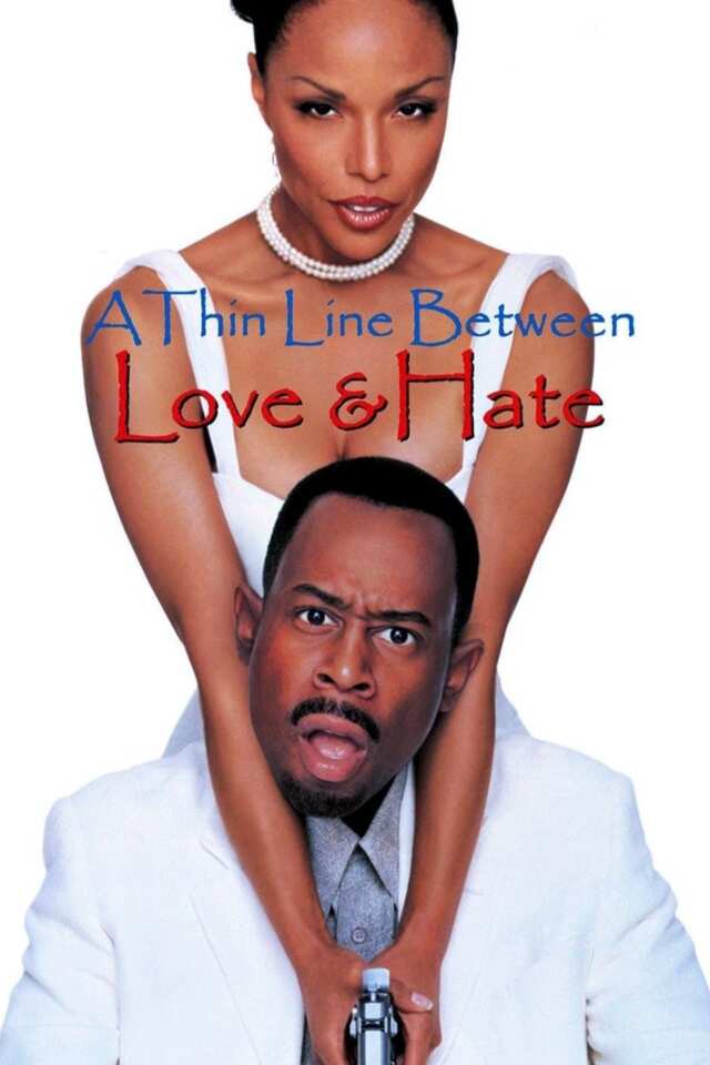 A Thin Line Between Love and Hate (1996) film Poster