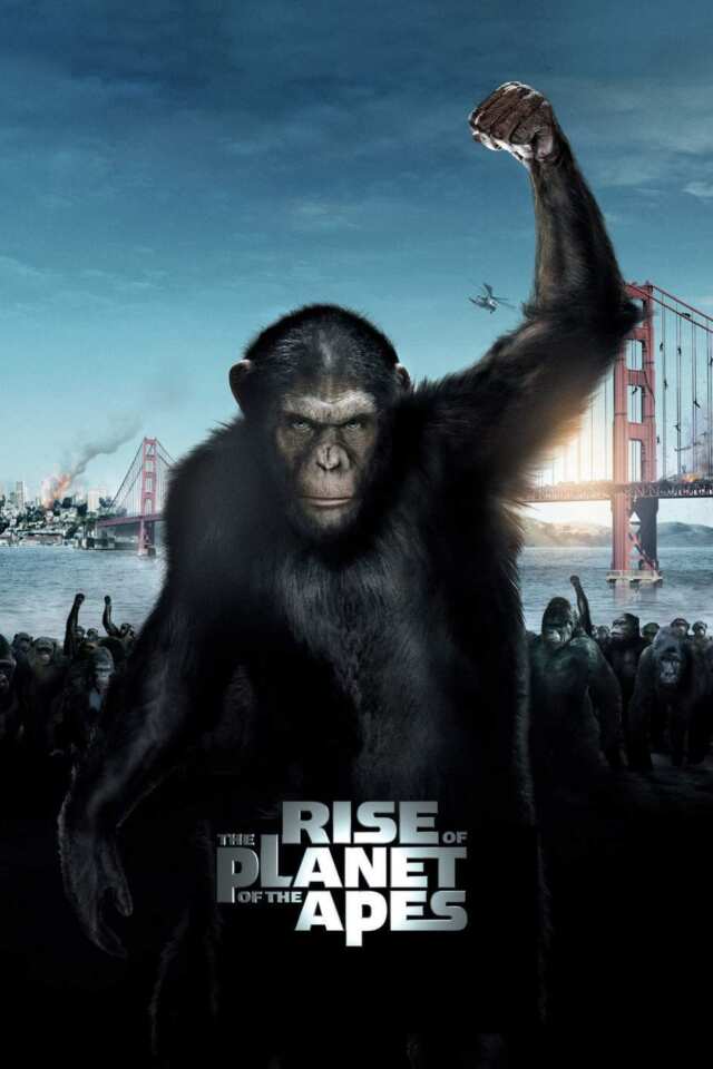 Rise of the Planet of the Apes (2011) film Poster