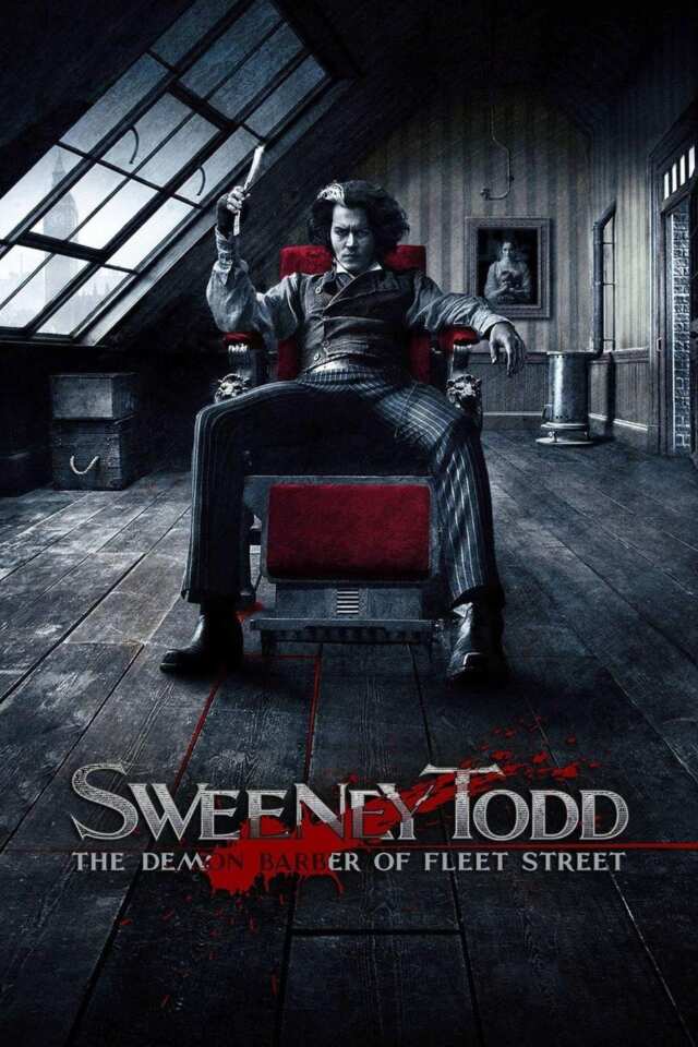 Sweeney Todd: The Demon Barber of Fleet Street (2007) film Poster