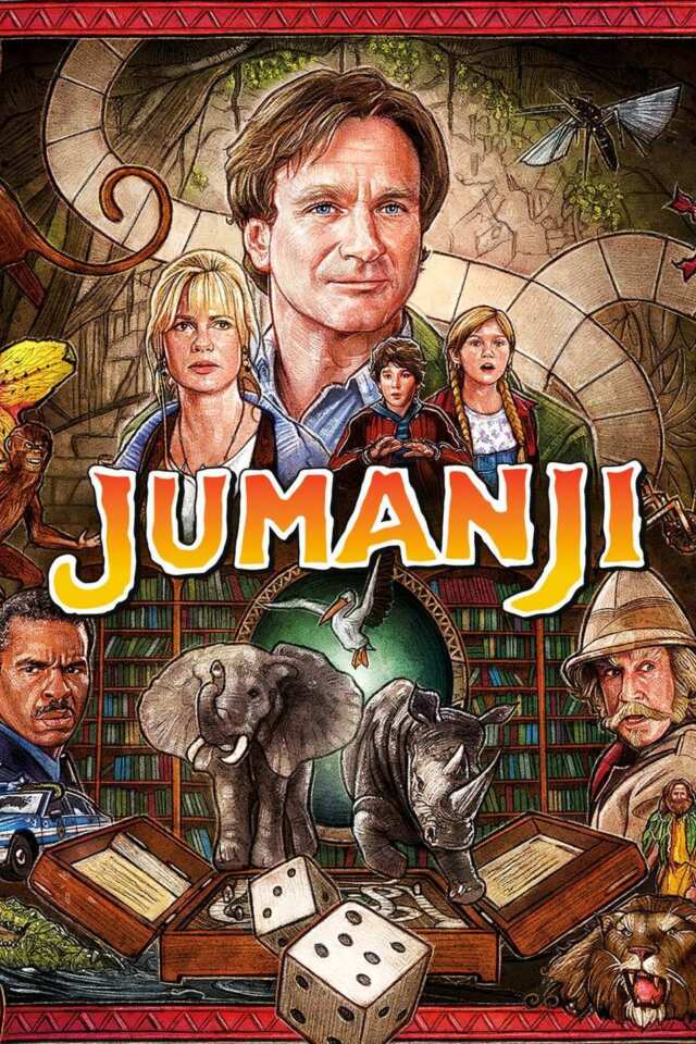 Jumanji (1995) film Poster