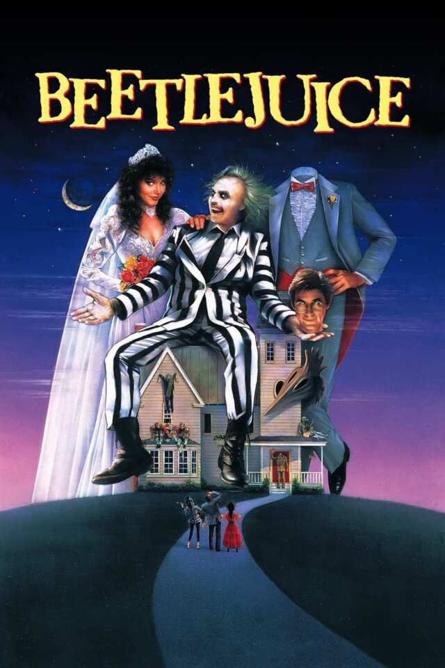 Beetlejuice (1988) film Poster