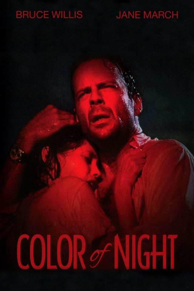 Color of Night (1994) film Poster