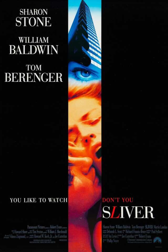 Sliver (1993) film Poster