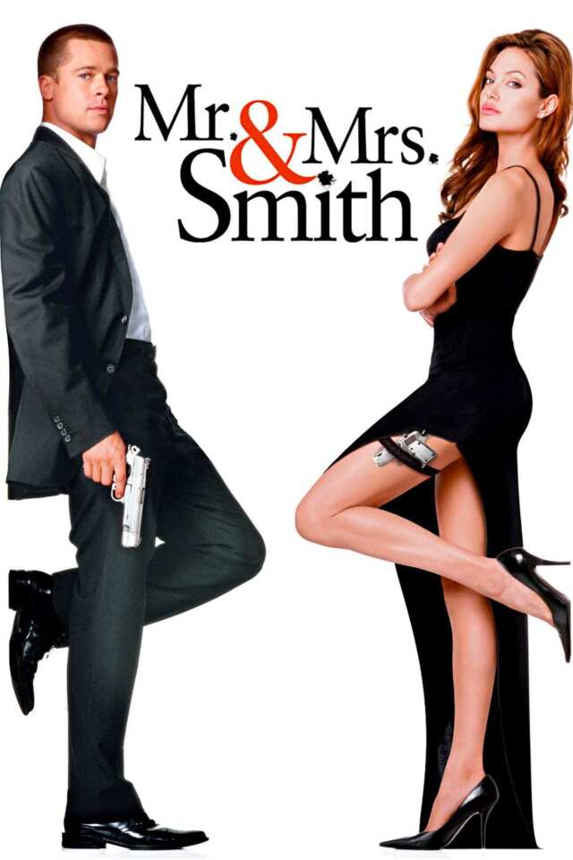 Mr. & Mrs. Smith (2005) film Poster