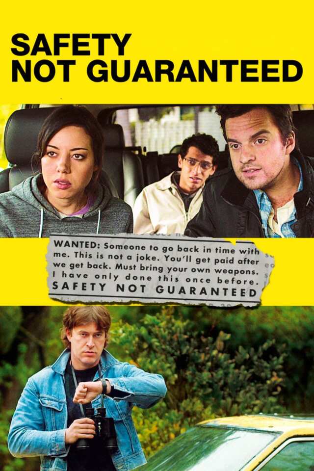 Safety Not Guaranteed (2012) film Poster