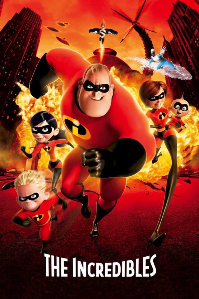 The Incredibles (2004) film Poster