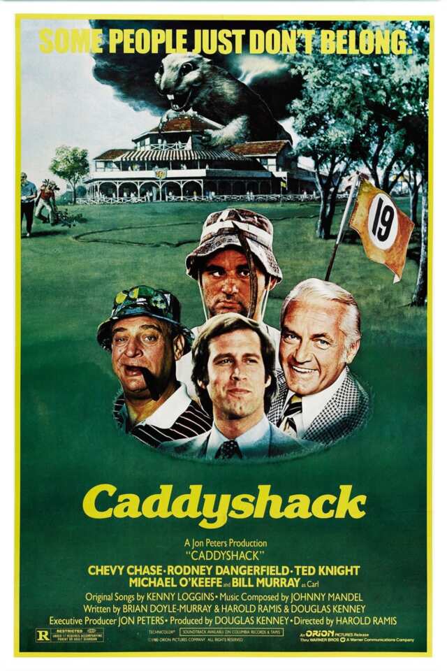 Caddyshack (1980) film Poster