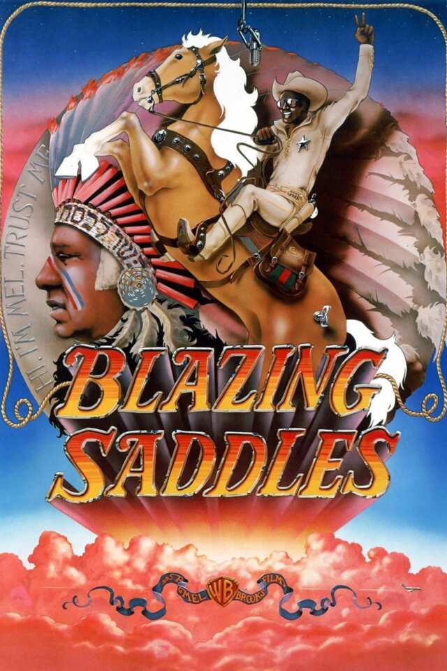 Blazing Saddles (1974) film Poster