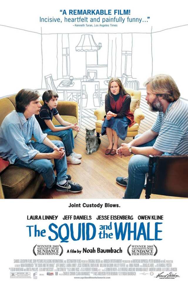 The Squid and the Whale (2005) film Poster