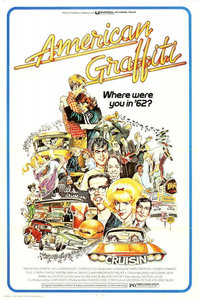 American Graffiti (1973) film Poster