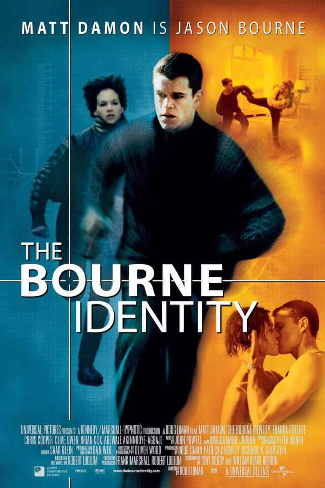 The Bourne Identity (2002) film Poster