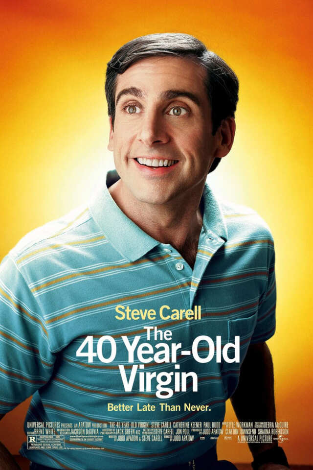 The 40-Year-Old Virgin (2005) film Poster