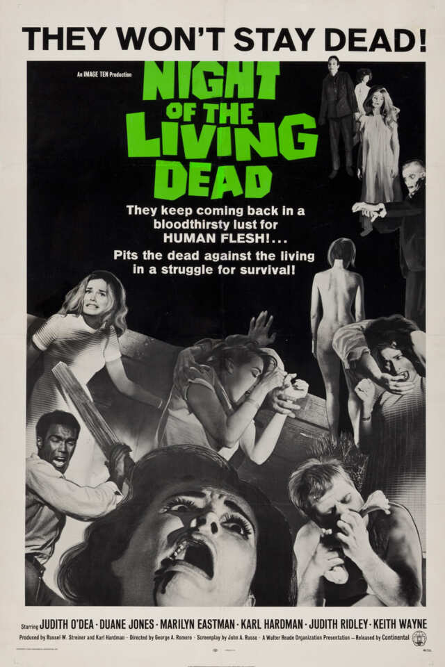 Night of the Living Dead (1968) film Poster
