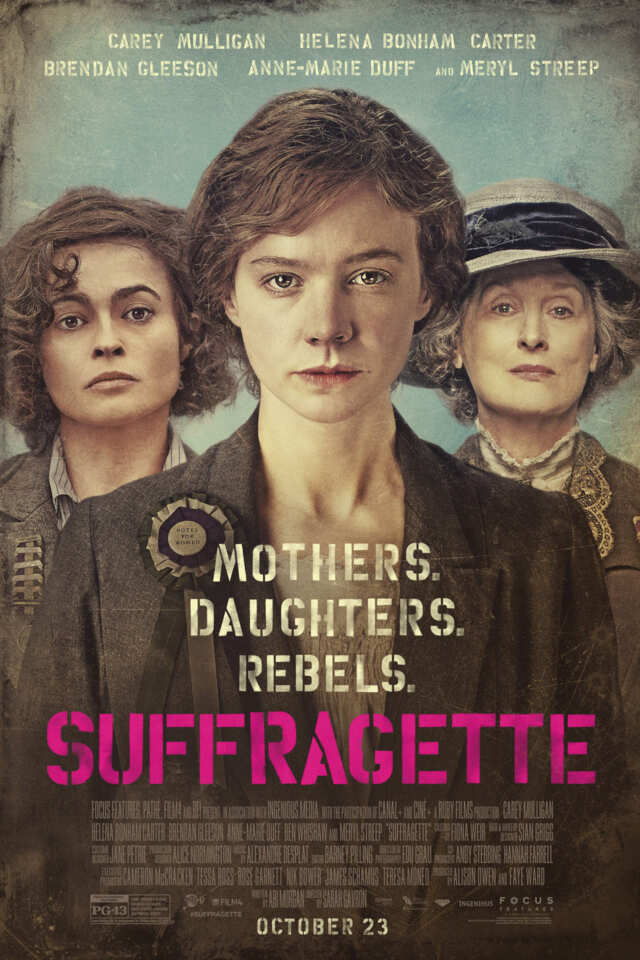 Suffragette (2015) film Poster