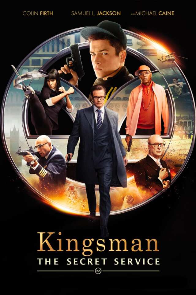 Kingsman: The Secret Service (2014) film Poster