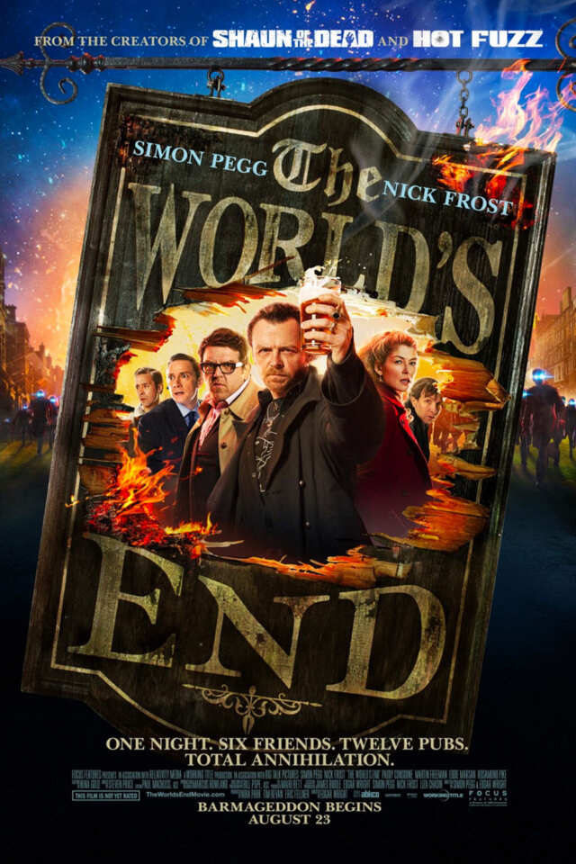 The World's End (2013) film Poster