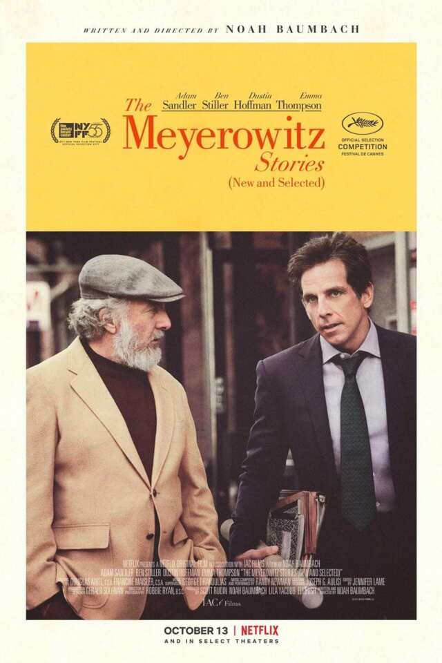 The Meyerowitz Stories (New and Selected) (2017) film Poster