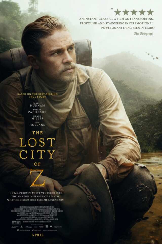 The Lost City of Z (2017) film Poster