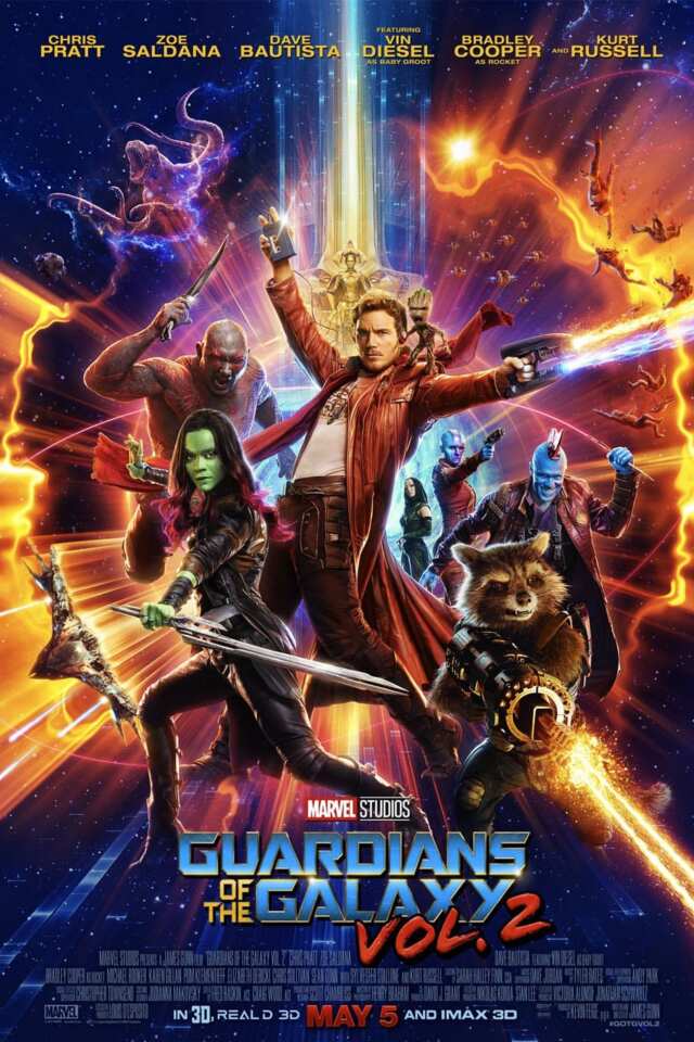 Guardians of the Galaxy Vol. 2 (2017) film Poster
