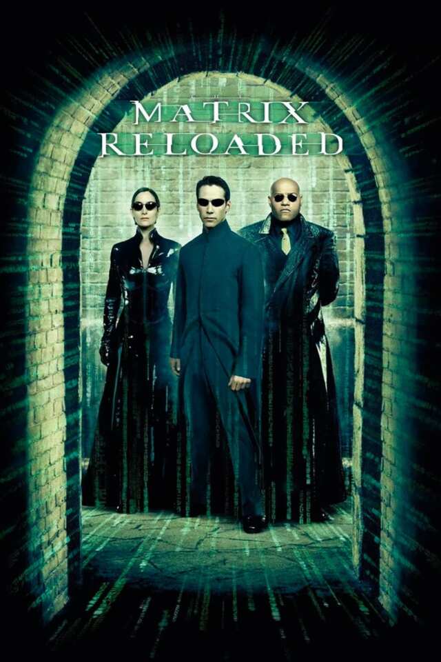 The Matrix Reloaded (2003) film Poster