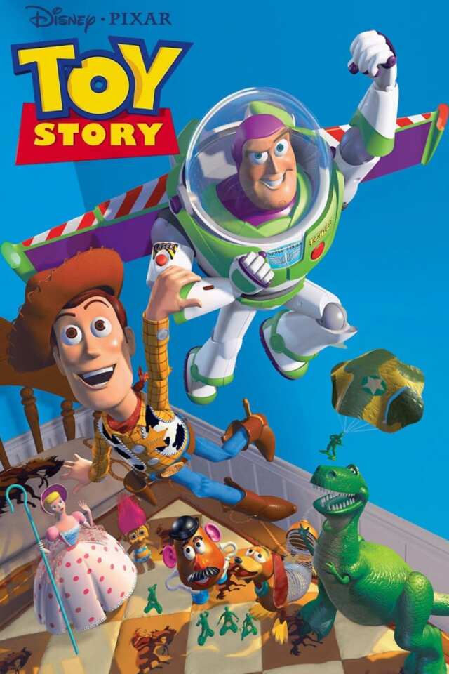 Toy Story (1995) film Poster