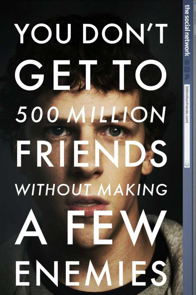 The Social Network (2010) film Poster