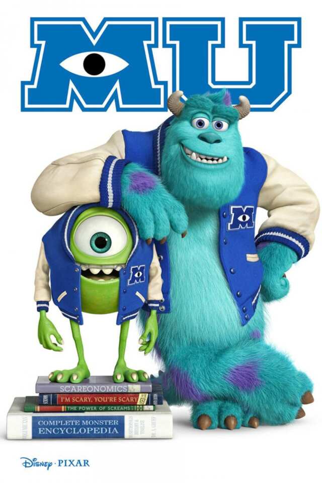Monsters University (2013) film Poster