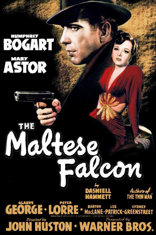 The Maltese Falcon (1941) film Poster