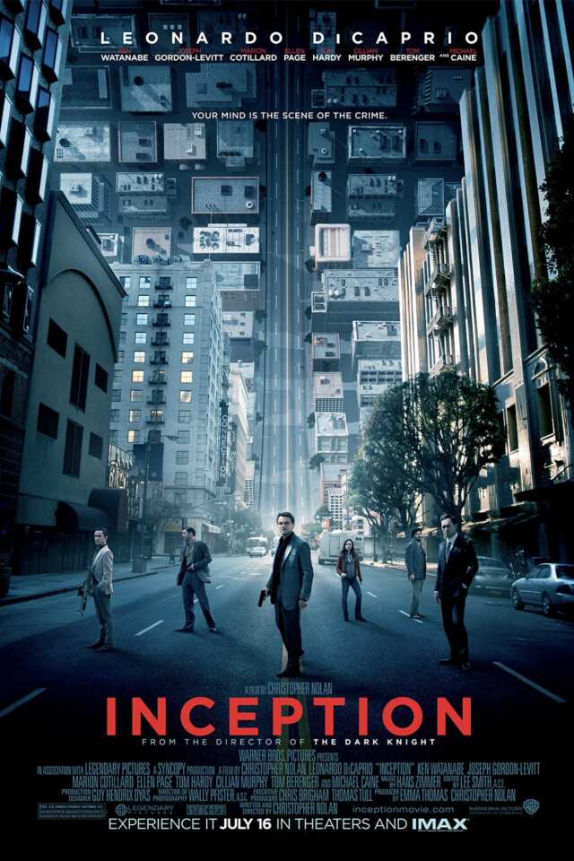 Inception (2010) film Poster