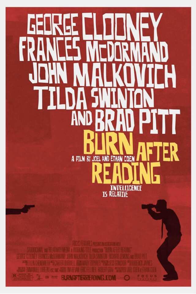 Burn After Reading (2008) film Poster