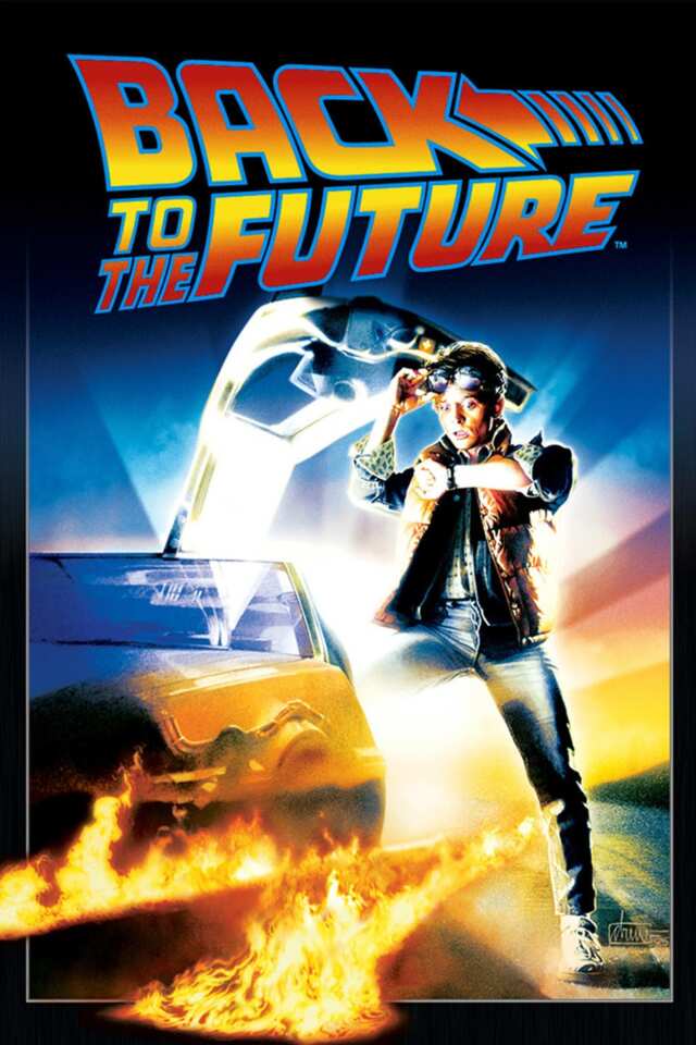 Back to the Future (1985) film Poster