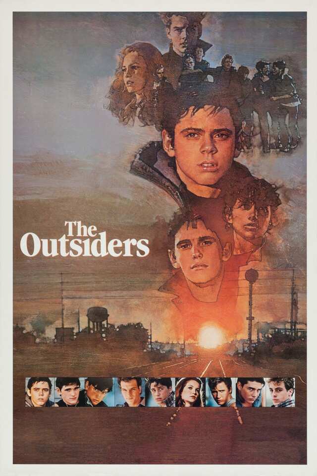 The Outsiders (1983) film Poster