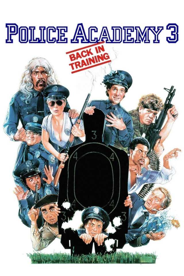Police Academy 3: Back in Training (1986) film Poster